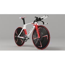 Track Bicycle Animated HQ 002 3D model